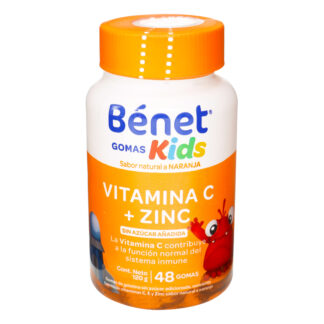 Gomas de Gelatina BENET Kids Vitam Zinc 120