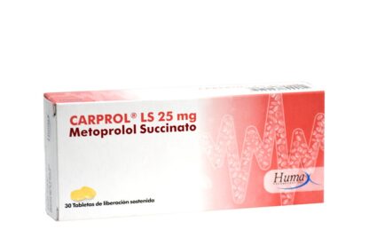 CARPROL LS 25mg 30 Tabletas