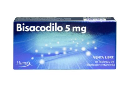 BISACODILO 5mg 10 Tabletas HP