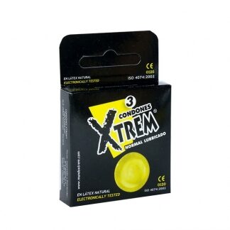 Preservativos Xtrem Normal Lubricados x 3 Unds