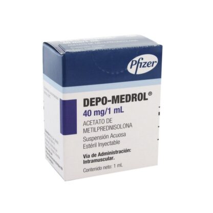 Depo Medrol 40mg 1mL Ampolla - Drogueria Calle 5ta Precio en Rebaja