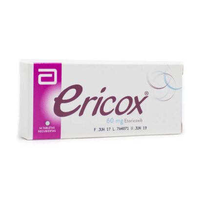 Ericox 60mg 14 Tabletas