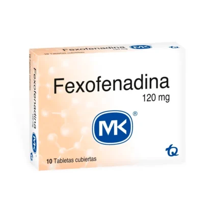 Fexofenadina 120mg 10 Tabletas MK - Drogueria Calle 5ta Precio en Rebaja