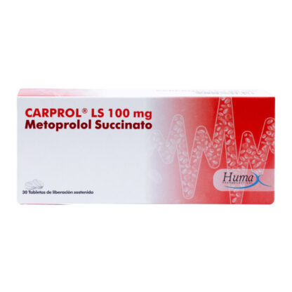 CARPROL LS 100mg 30 Tabletas(M)30780 - Drogueria Calle 5ta Precio en Rebaja