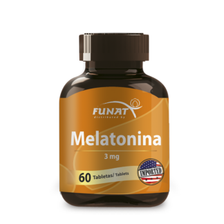 MELATONINA 3 mg 60 Tabletas FUNAT