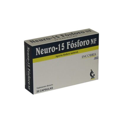 NEURO 15 FOSFORO NF 20 CAP - Drogueria Calle 5ta Precio en Rebaja