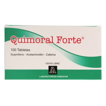 QUIMORAL FORTE 400mg100 Tabletas - Drogueria Calle 5ta Precio en Rebaja