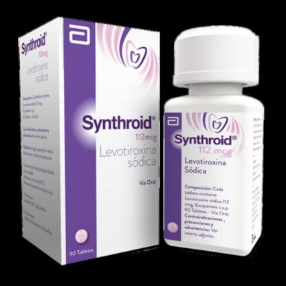 Synthroid 112MCG Frasco 90 Tabletas