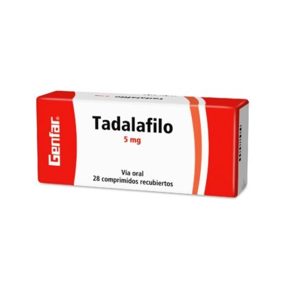 Tadalafilo 5mg 28 Comp GF - Drogueria Calle 5ta Precio en Rebaja